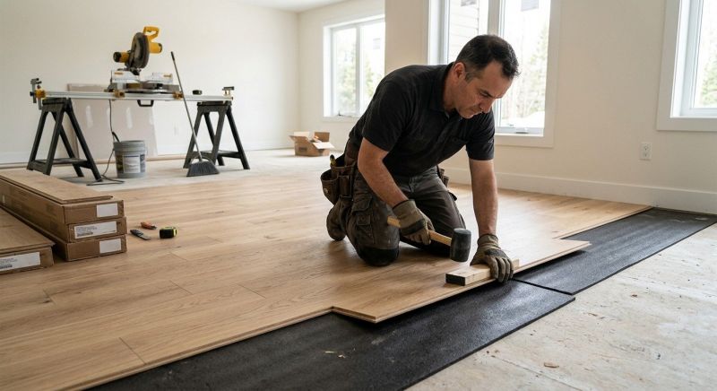 Engineered Wood Installation in Westerly, RI