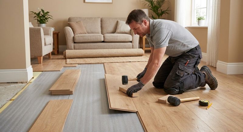Laminate Floor Installation in Groton, CT