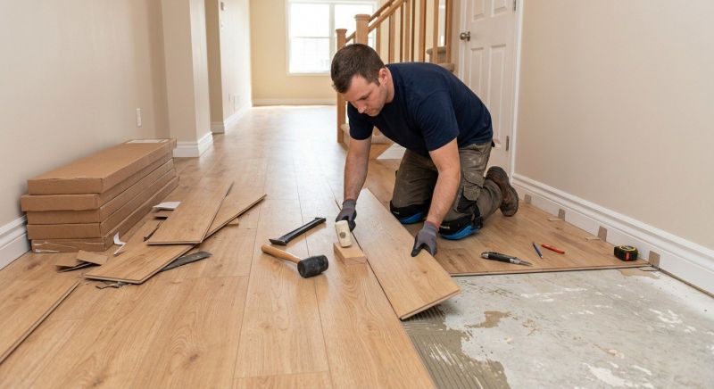 Laminate Floor Installation in Jamestown, RI