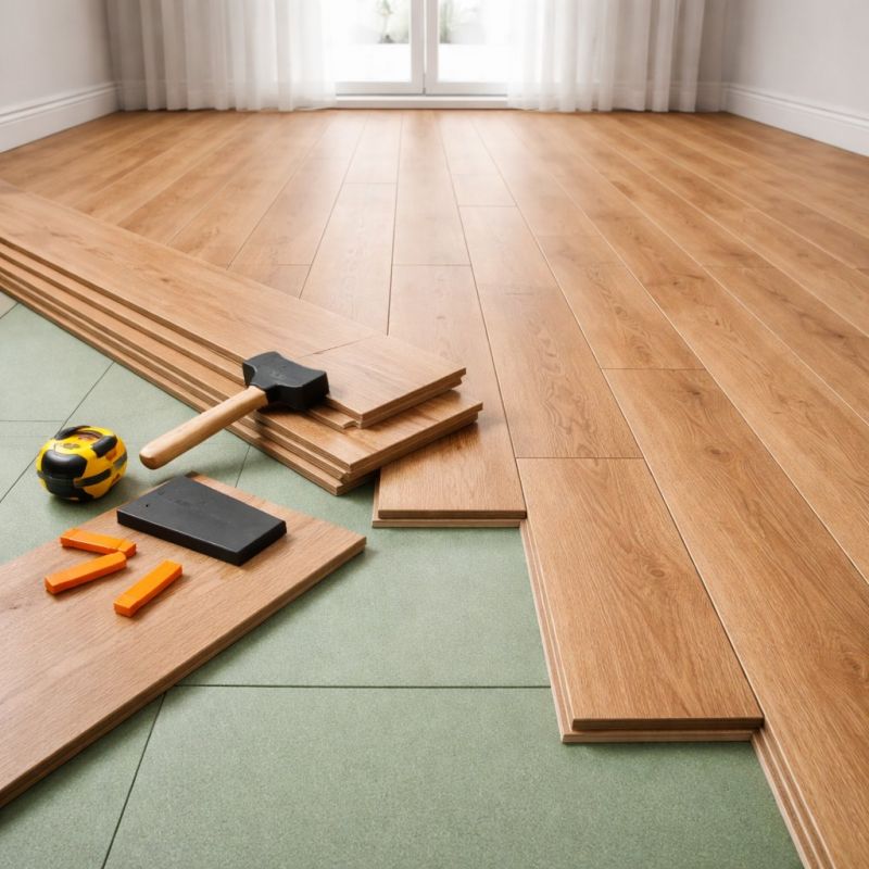 Laminate Floor Installation in North Kingstown, RI