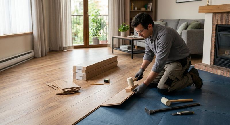 Laminate Floor Remodeling in Westerly, RI