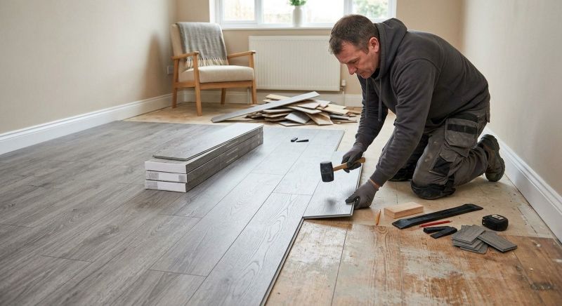 Laminate Floor Replacement in Exeter, RI