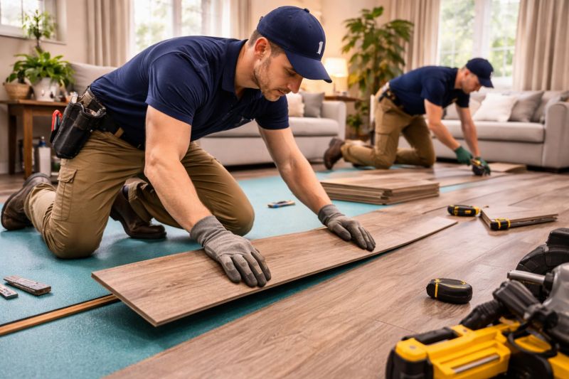 Laminate Floor Replacement in Jamestown, RI