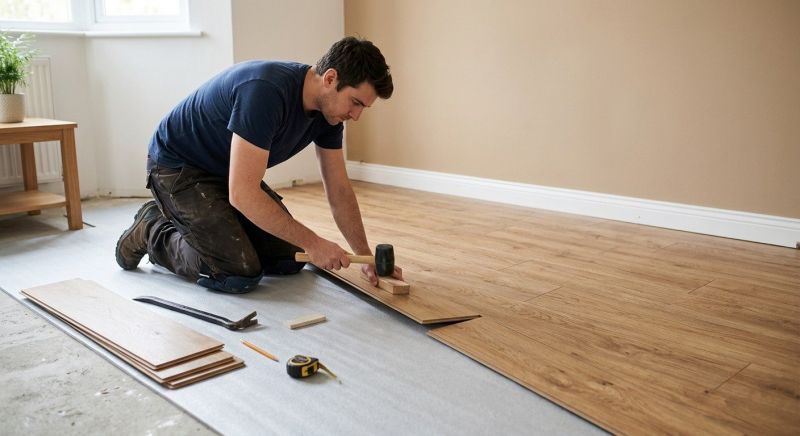 Laminate Floor Replacement in New London, CT