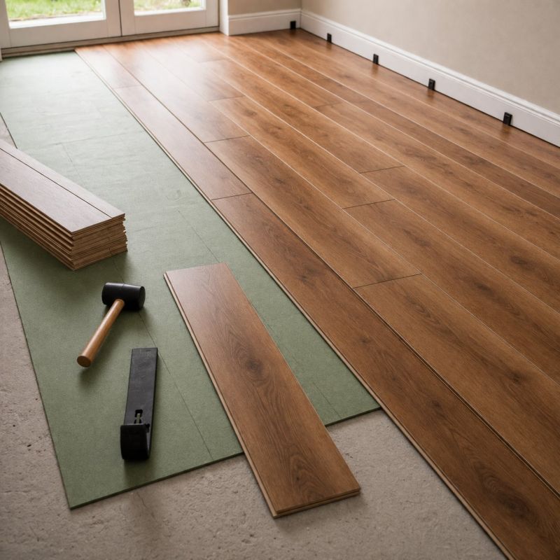 Laminate Floor Replacement in Wakefield, RI