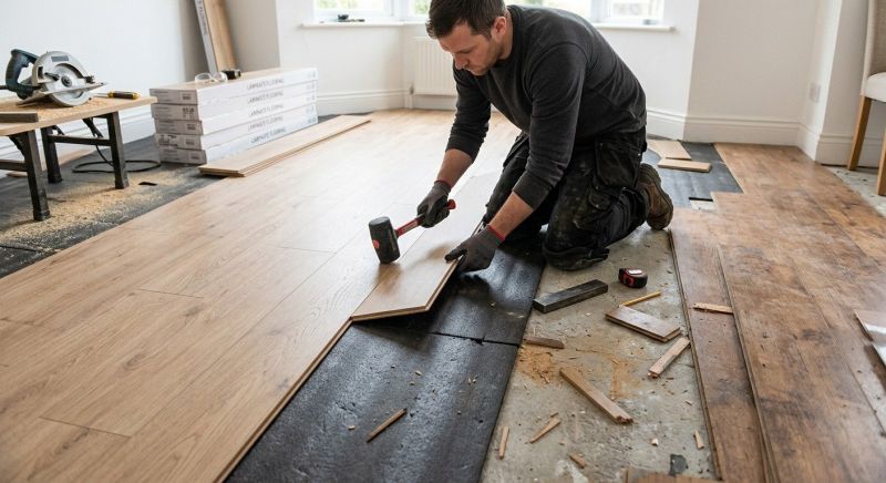 Laminate Floor Replacement in Washington County, RI