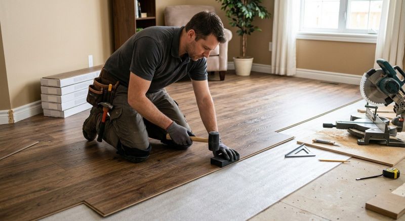 Laminate Floor Replacement in Waterford, CT
