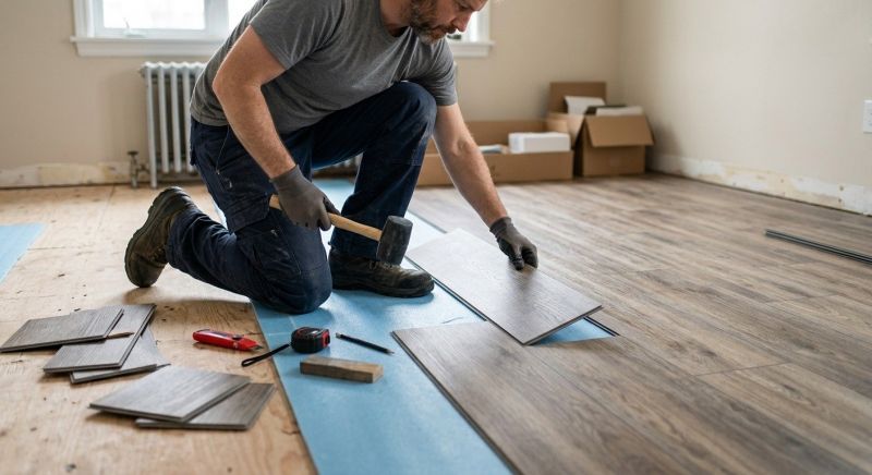 Linoleum Floor Installation in East Lyme, CT