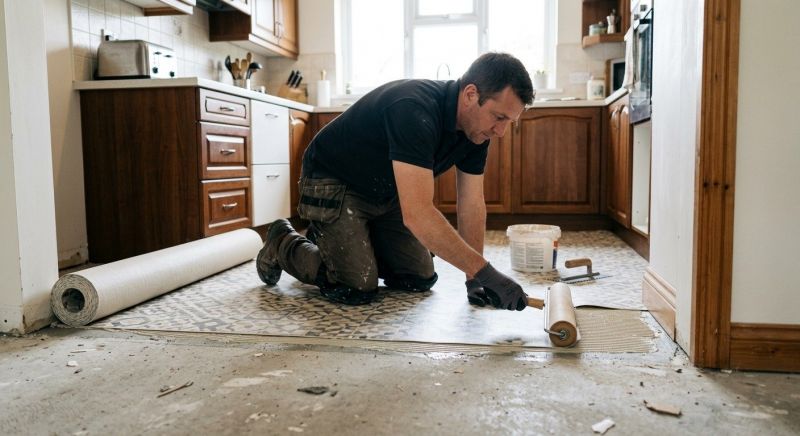 Linoleum Floor Installation in Jamestown, RI