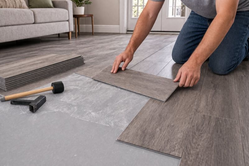 Luxury Vinyl Tile Installation in Westerly, RI