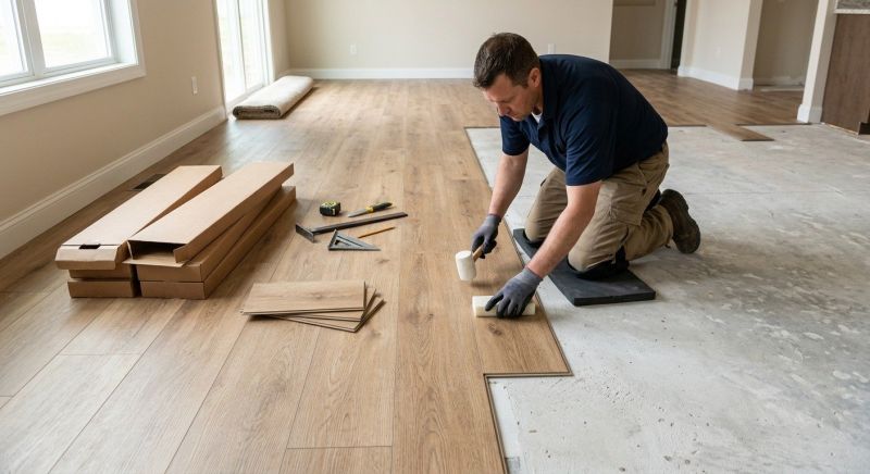 Lvt Flooring Installation in Saunderstown, RI