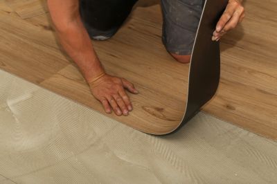 Sheet Linoleum Installation in East Greenwich, RI