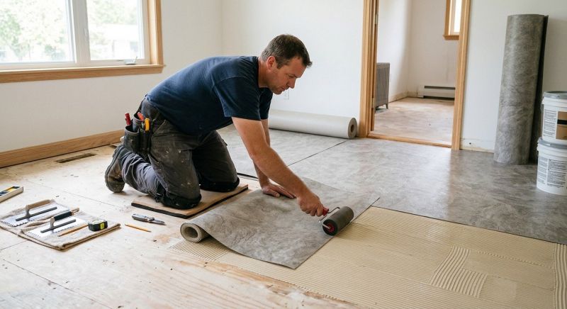 Sheet Vinyl Installation in Ledyard, CT