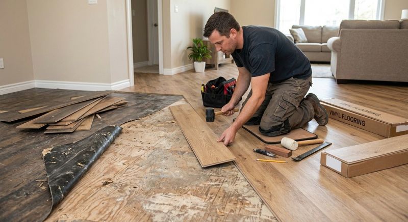 Vinyl Flooring Installation in Charlestown, RI