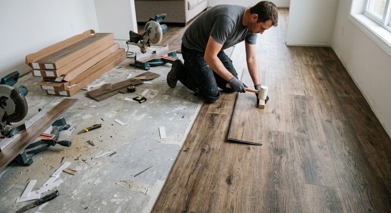 Vinyl Flooring Installation in East Greenwich, RI