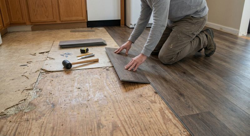 Vinyl Flooring Installation in Mystic, CT