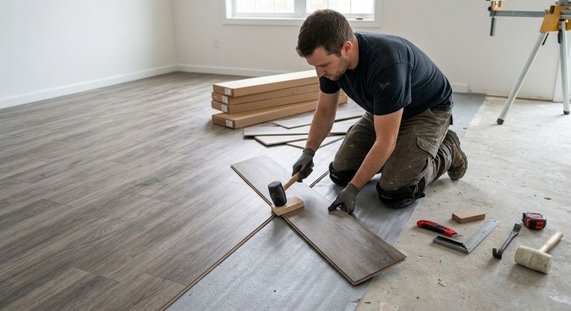 Vinyl Flooring Installation in Preston, CT