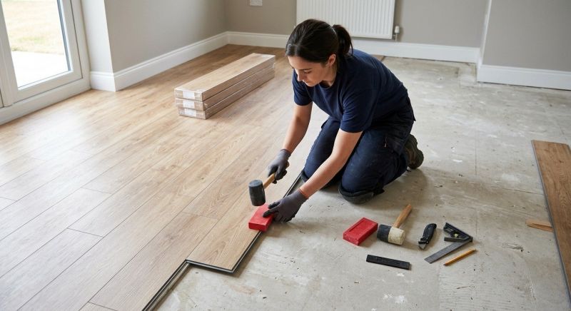 Vinyl Plank Floor Installation in Westerly, RI